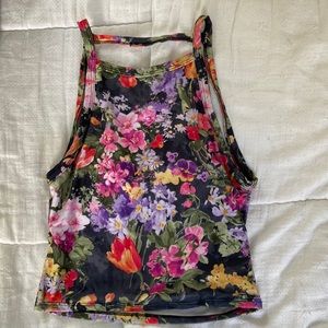 Kortni Jeane Floral Squared Up Top